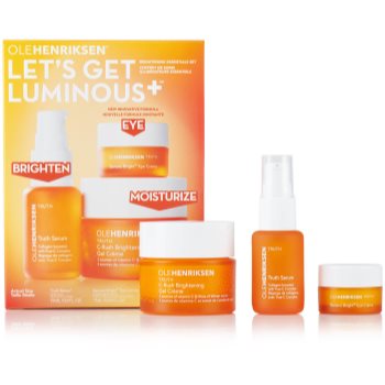 OLEHENRIKSEN Let\'s Get Luminous+ set pentru îngrijirea tenului