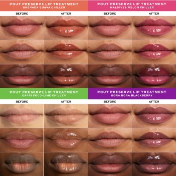  Lip Glosses, OLEHENRIKSEN Pout Preserve Chillers Passport To Chill set îngrijire buze - Sellmag.ro