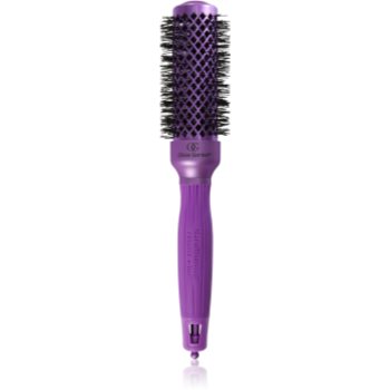 Olivia Garden Nano Thermal Violet Edition perie rotundă pentru păr