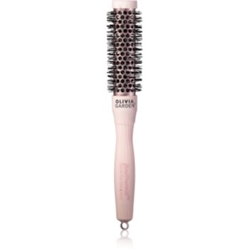 Olivia Garden ProThermal Pastel Pink perie rotundă pentru păr