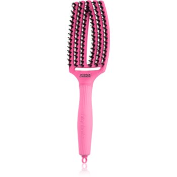 Olivia Garden Fingerbrush Boar & Nylon perie de par cu peri de nailon și de mistreț