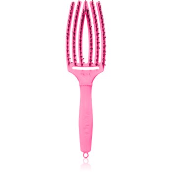 Olivia Garden Fingerbrush Boar & Nylon perie de par cu peri de nailon și de mistreț