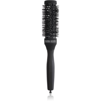 Olivia Garden Club The Glow Blowout Ceramic Round Brush Black perie rotundă pentru păr