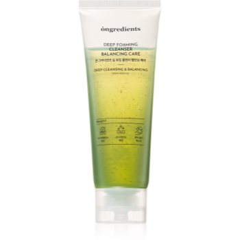 Ongredients Balancing Care Deep Foaming Cleanser заспокійлива очищаюча пінка-гель проти недосконалостей шкіри 120 мл