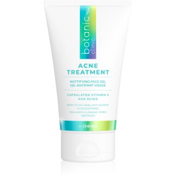 Onlybio botanic clinic acne treatment gel matifiant de curatare pentru ten gras si problematic