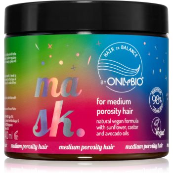 OnlyBio Hair in Balance masca hranitoare pentru par uscat