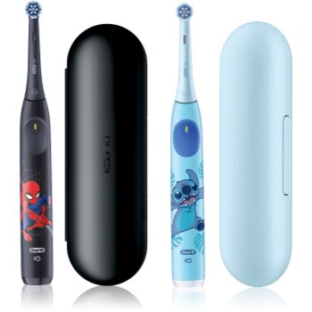 Oral-b Io Kids Marvel Spiderman & Disney Stich Set De 2 Periute De Dinti Pentru Copii
