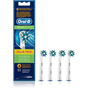 Oral B Cross Action EB 50 capete de schimb pentru periuta de dinti 4 pc