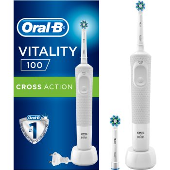 Oral b vitality 100 crossaction white box periuta de dinti electrica