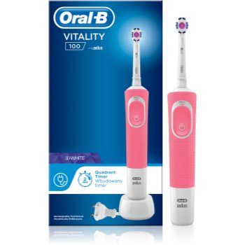 Oral B Vitality 100 3D White D100.413.1 periuta de dinti electrica imagine 2021 notino.ro