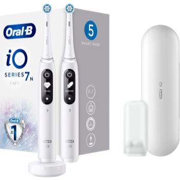 Oral B iO 7 DUO periuta de dinti electrica + 2 capete de schimb accesorii imagine noua