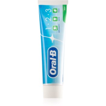 Oral B 1-2-3 pasta de dinti cu Fluor 3 in 1 imagine 2021 notino.ro