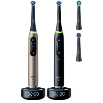 Oral-B iO10 Ultimate Duo Edition set de periuțe de dinți și de capete de rezervă
