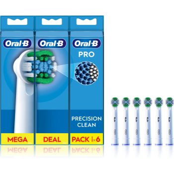 Oral B PRO Precision Clean capete de schimb pentru periuta de dinti ACCESORII
