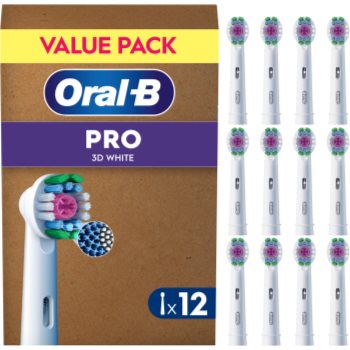 Oral-B PRO 3D White змінні головки для зубної щітки 12 кс