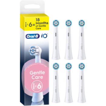 Oral-B iO Gentle Care змінні головки для чутливих ясен White 6 кс