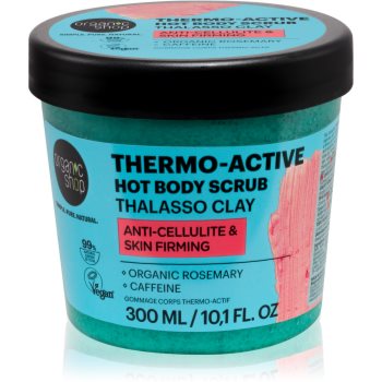 Organic Shop Thalasso Thermo-Active зігріваючий пілінг для тіла з глиною 300 мл
