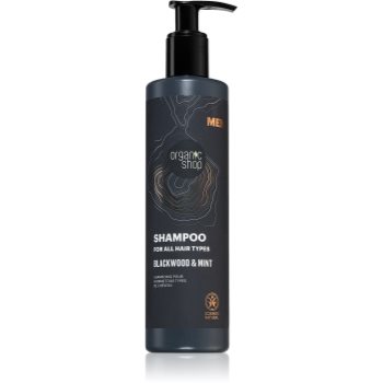 Organic Shop Men Blackwood & Mint sampon pentru barbati