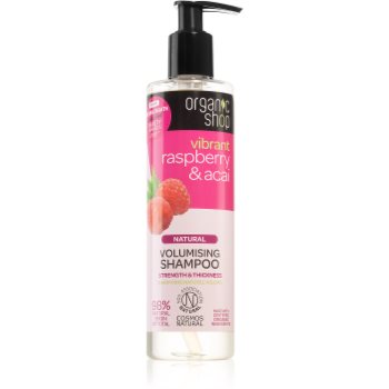 Organic Shop Natural Raspberry & Acai Șampon de curățare pentru volum