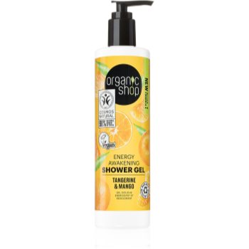 Organic Shop Tangerine & Mango Gel de duș energizant