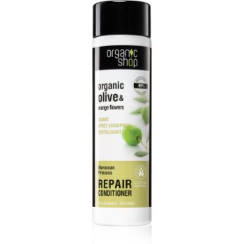 Organic Shop Organic Olive & Orange Flowers balsam de păr regenerator
