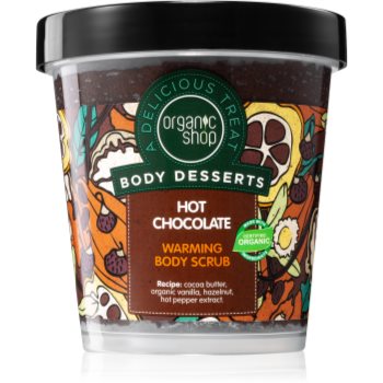 Organic Shop Body Desserts Hot Chocolate Exfoliant hrănitor pentru corp