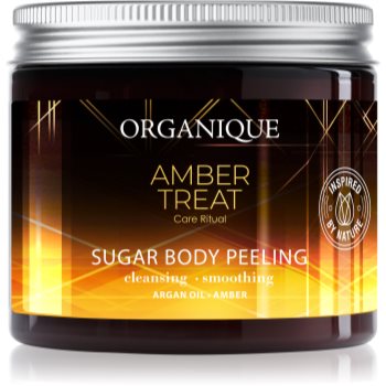 Organique Amber Treat exfoliant din zhar pentru netezire