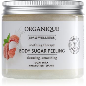 Organique Soothing Therapy exfoliant din zahar pentru calmarea pielii notino.ro