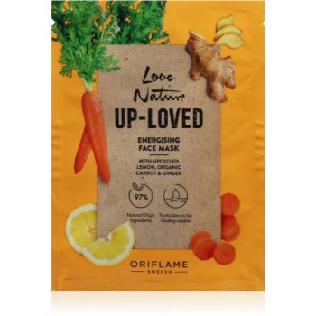 Oriflame Love Nature Up-Loved Upcycled Lemon & Organic Carrot & Ginger masca regeneratoare