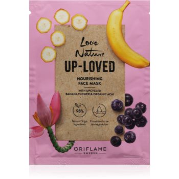 Oriflame Love Nature Up-Loved Upcycled Banana Flower & Organic Acai masca hidratanta si hranitoare