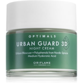 Oriflame Optimals Urban Guard 3D crema de noapte nutritiva