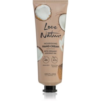 Oriflame love nature organic coconut oil cremă hrănitoare pentru mâini
