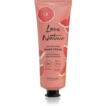 Oriflame Love Nature Organic Pink Grapefruit crema de maini hidratanta