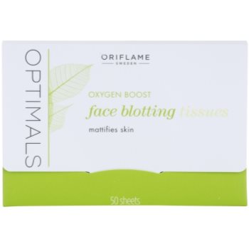 Oriflame Optimals Oxygen Boost hartii matifiante