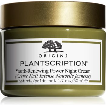 Origins Plantscription™ Youth-renewing Power Night Cream Crema de noapte activă notino.ro