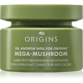 Origins Dr. Andrew Weil for Origins™ Mega-Mushroom Dark Spot Moisturizer cremă hidratantă pentru uniformizare impotriva imperfectiunilor pielii