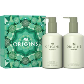 Origins Holiday Ginger Aromatic Hand Wash & Lotion Duo set cadou pentru corp