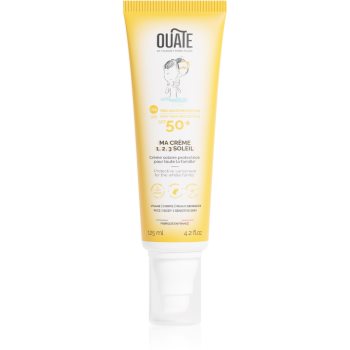 OUATE My 1,2,3 Sunscreen SPF 50+ for Face and Body crema pentru protectie solara pentru fata si corp