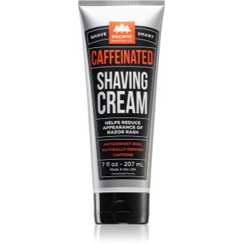 Pacific Shaving Caffeinated Shaving Cream cremă pentru bărbierit accesorii imagine noua
