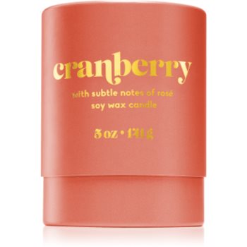 Paddywax Petite Cranberry lumânare parfumată