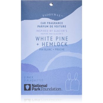 Paddywax Parks White Pine + Hemlock parfum pentru masina