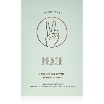 Paddywax impressions lavender & thyme parfum pentru masina