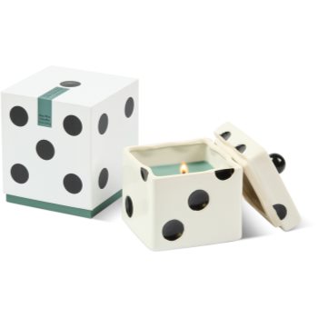 Paddywax Lucky Dice Misted Lime aроматична свічка з кераміки 283 гр