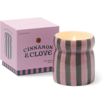 Paddywax Cabana Cinnamon & Clove aроматична свічка з кераміки 184 гр