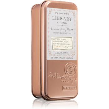 Paddywax Library Louisa May Alcott lumânare parfumată