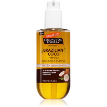 Palmer’s Coconut Oil Formula Brazilian Coco ulei pentru fermitate pentru corp si bust Palmer’s Coconut Oil Formula Brazilian Coco ulei pentru fermitate pentru corp si bust - Sellmag.ro