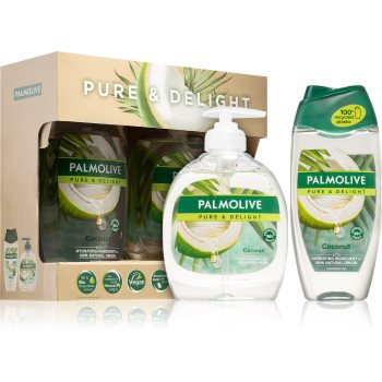 Palmolive pure & delight coconut set cadou pentru femei