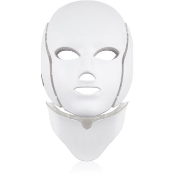 Palsar7 Led Mask Face And Neck White Masca De Tratament Cu Led Pentru Fata Si Gat