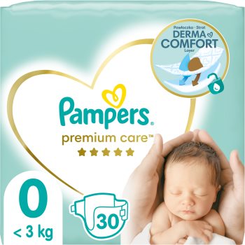 Pampers Premium Care Size 0 scutece de unică folosință