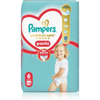 Pampers Premium Care Pants Size 6 scutece de unică folosință tip chiloțel